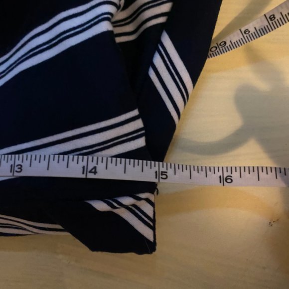 Navy and White Summer Dress - Picture 5 of 5